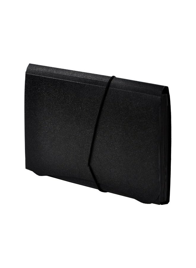 ليون مجلد صغير قابل للتمدد أسود - Image 1