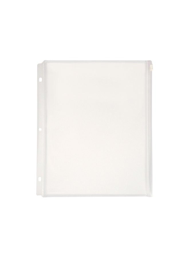 Lion 4-Piece Expanding Zipper Binder Pocket Clear  - Image 1