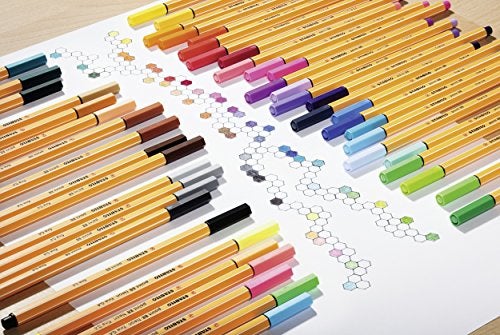 STABILO 6-Piece Point 88 Fineliner Pen Set Multicolour  - Image 3