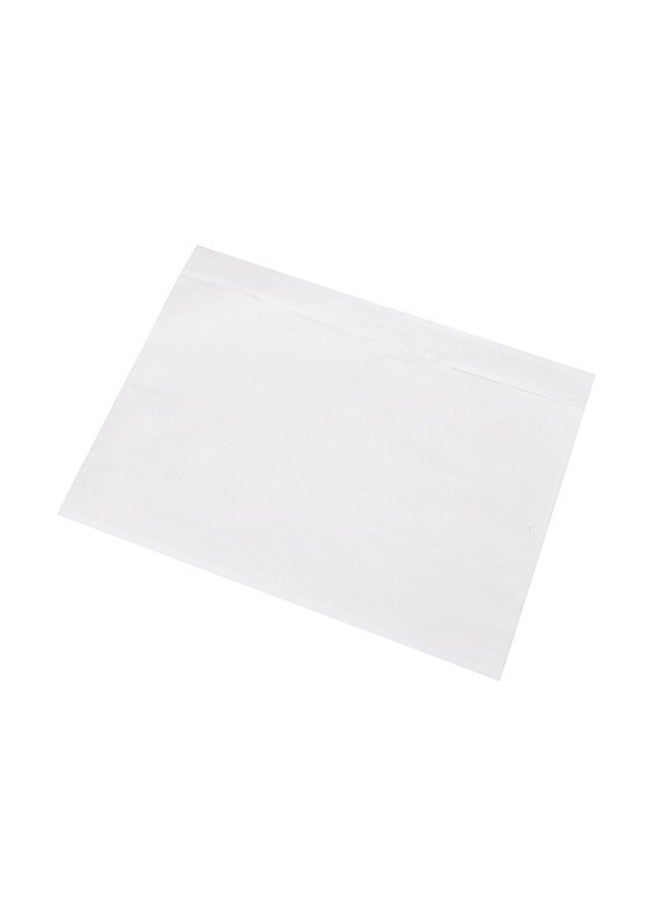 SJPACK - Pack Of 100 Adhesive Top Loading Packing Envelope - Image 1