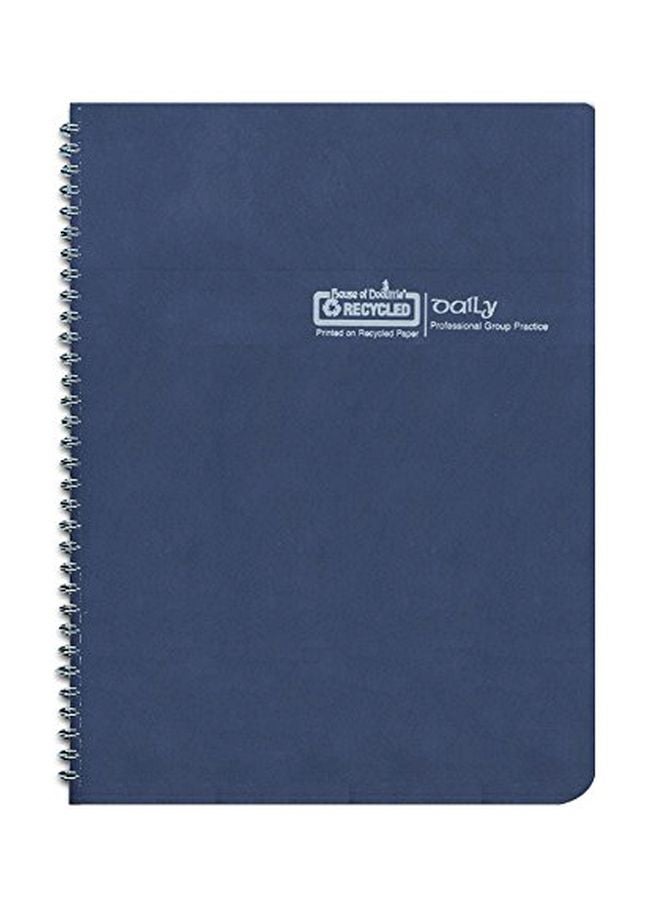House of Doolittle Non Dated Daily Appointment Planner Blue  - Image 1