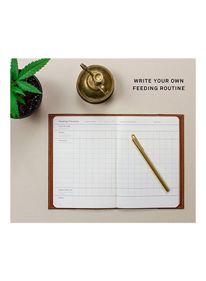 Goldleaf Grow Planner Black - Image 3