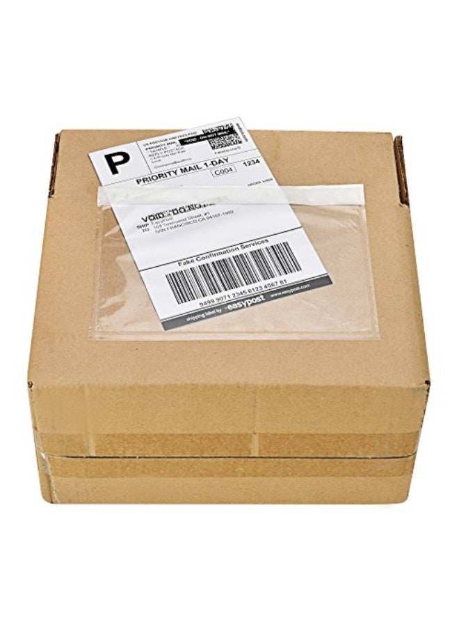 SJPACK - Pack Of 100 Adhesive Top Loading Packing Envelope - Image 1