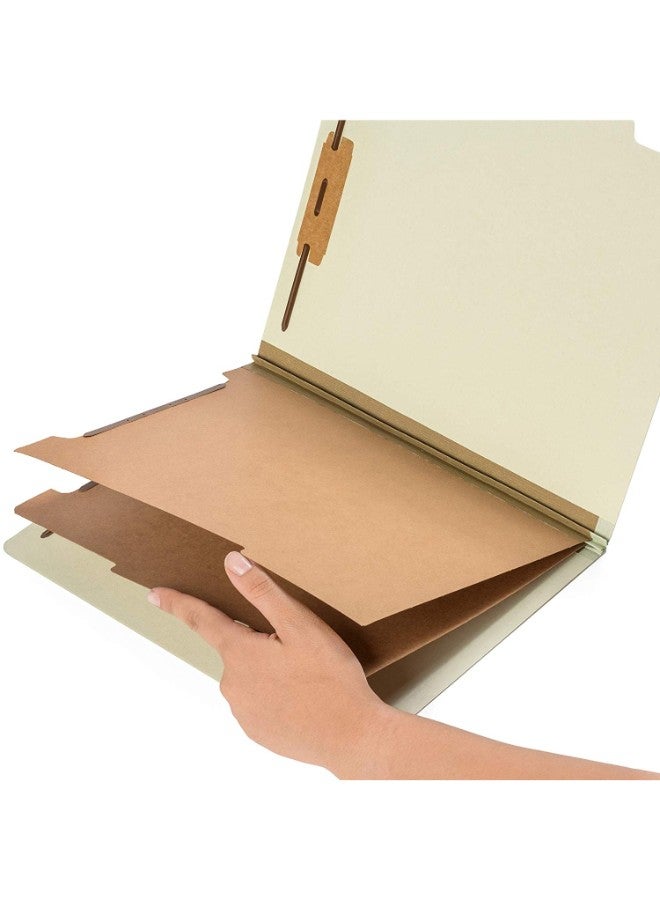 Blue Summit Supplies - Pack Of 10 Two Prongs Classification Folder Multicolour - Image 1