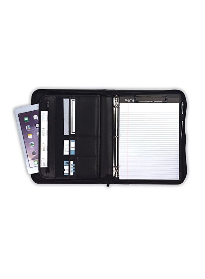 Samsill Professional Padfolio Black  - Image 2