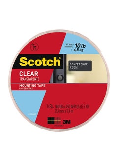 3M Permanent Mounting Tape Clear  - Image 2