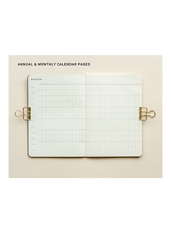 Goldleaf Grow Planner Black - Image 2