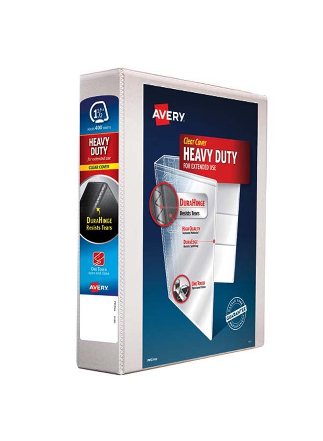 AVERY 3-Ring Binder White  - Image 1