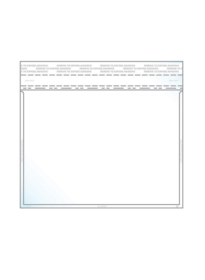 EnvyPak 100-Piece Postcard Photo Sleeves Clear - Image 1