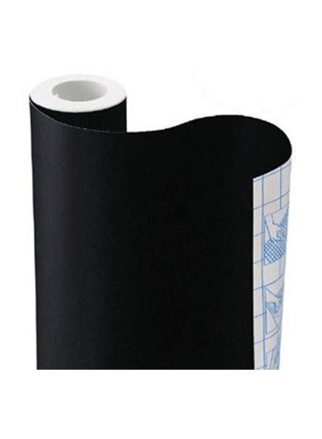 TAKSDAI Pack Of 2 Adhesive Chalkboard Vinyl Paper Black/White - Image 1