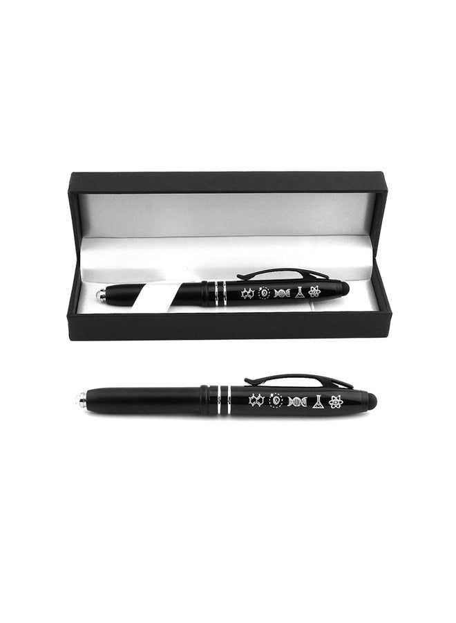 Inkstone Symbol Of Science Engraved Pen - Image 1