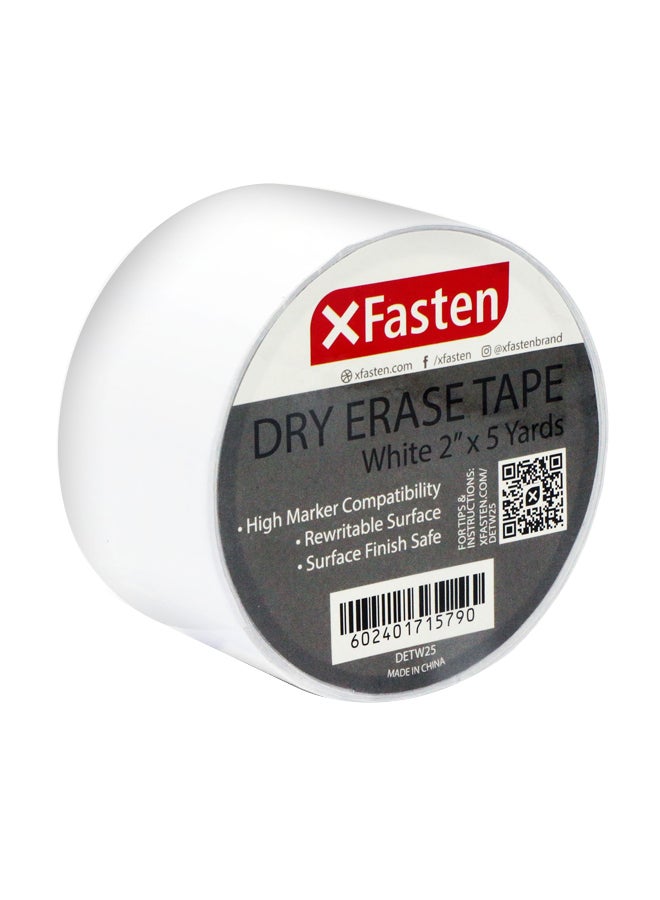 Dry Erase Tape White