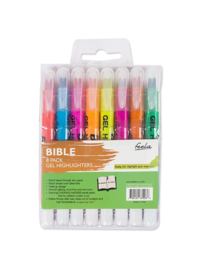 Feela Pack Of 8 Gel Highlighter - Image 3