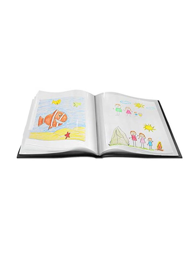 Vantasii Presentation Book Clear/Black - Image 1