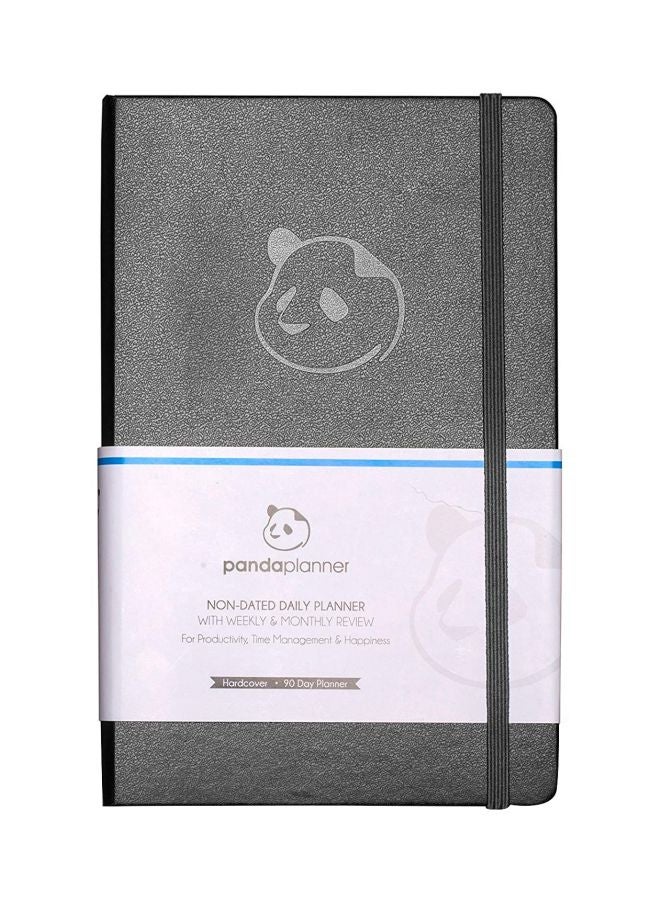 Panda Planner Daily Planner Grey/White - Image 1
