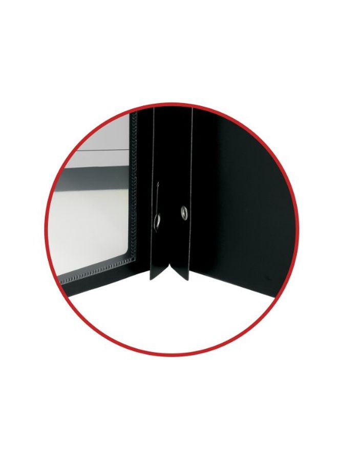 Smead - Set Of 5 Pack Frame View Report Covers Black/Clear - Image 1