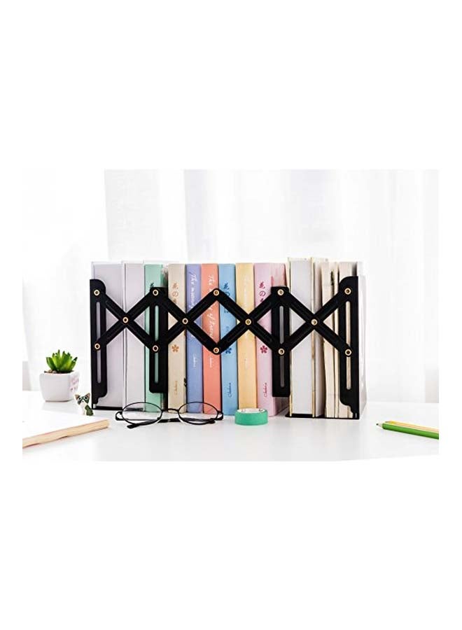 JIARI Adjustable Bookend Black/Gold - Image 4