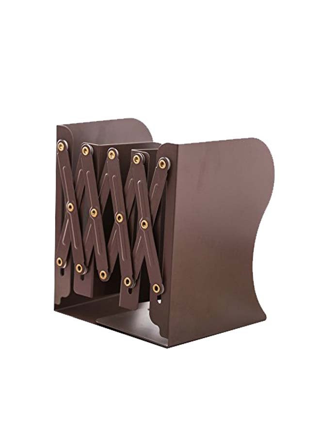 JIARI Adjustable Bookend Brown - Image 1