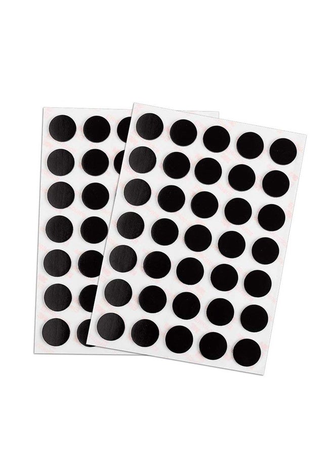 70-Piece Flexible Magnetic Dot Adhesive Black/Clear - v1552566893/N21878800A_1