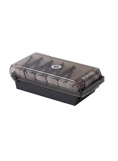 MYLIFEUNIT Business Card Holder Organizer With Divider And Index Tab Black  - Image 2