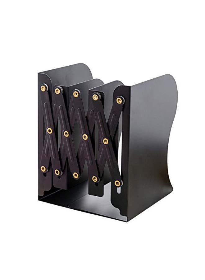 JIARI Adjustable Bookend Black/Gold - Image 1