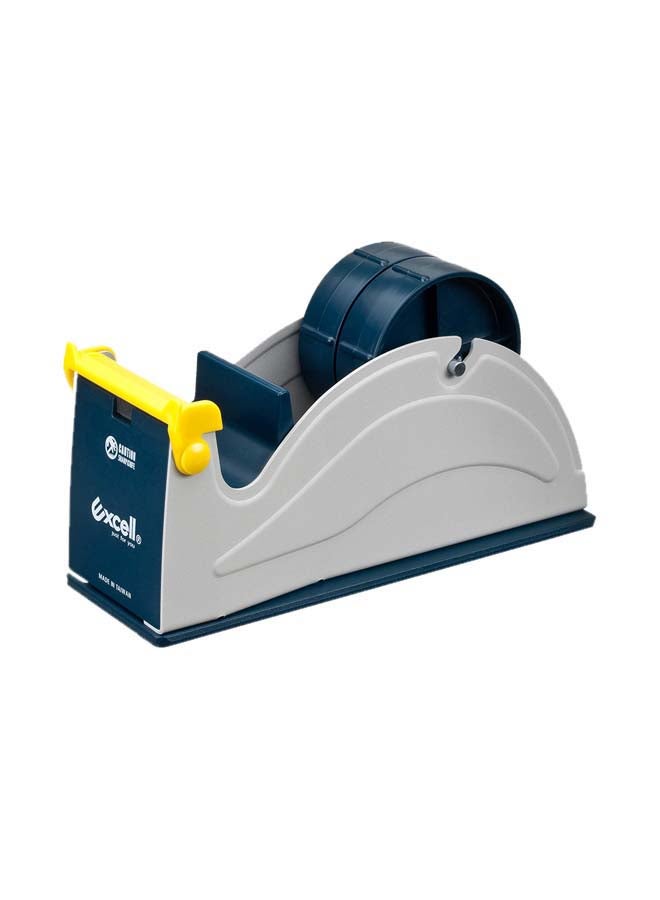 excell Twin-Roll Tape Dispenser Grey/Blue - Image 1