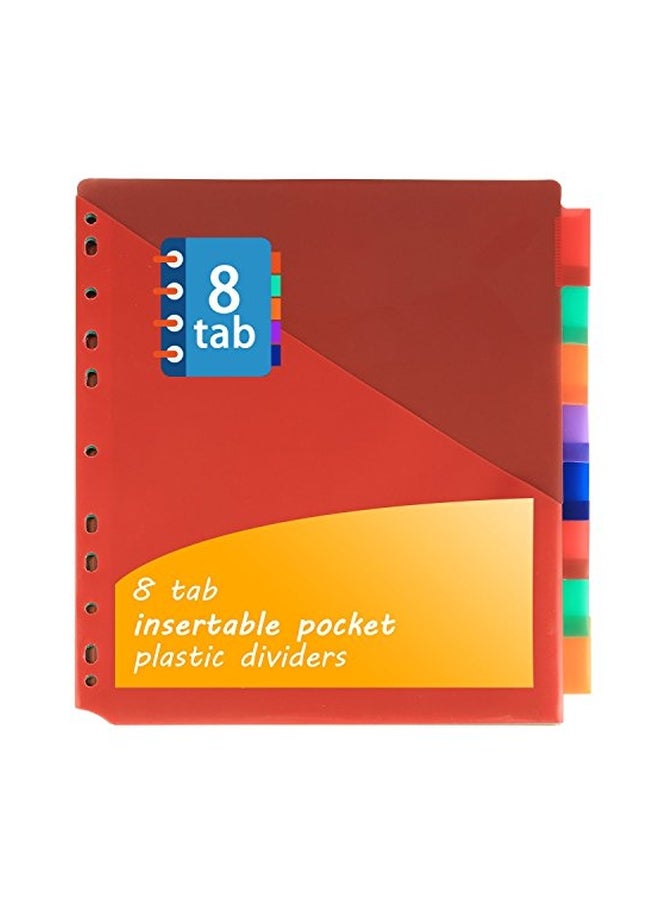 INFUN Set Of 3 Insertable Two Pockets Dividers Multicolour - Image 3