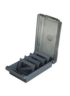 MYLIFEUNIT Business Card Holder Organizer With Divider And Index Tab Black  - Image 3