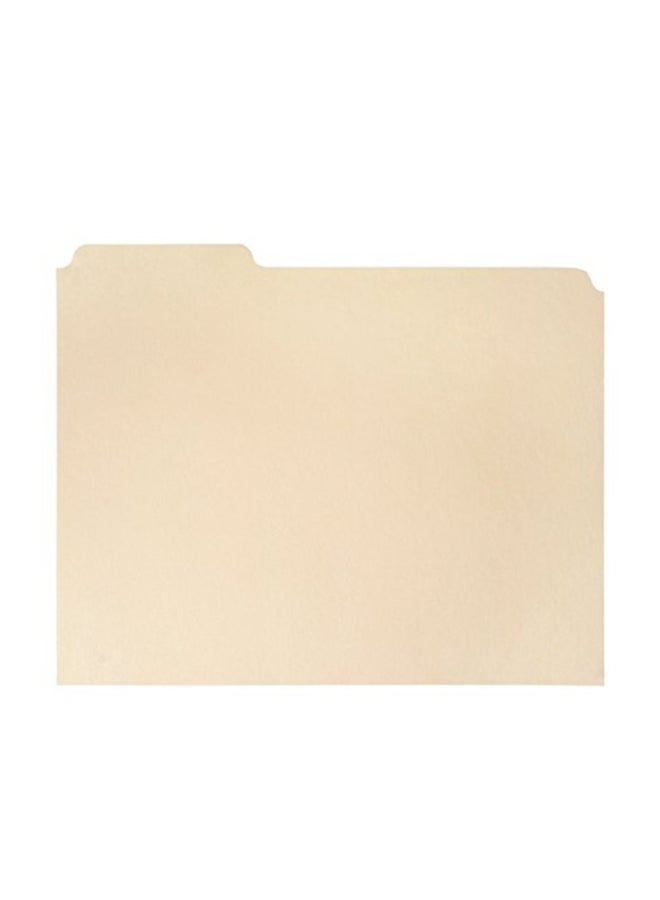 Blue Summit Supplies Set Of 100 File Folder Beige - Image 2