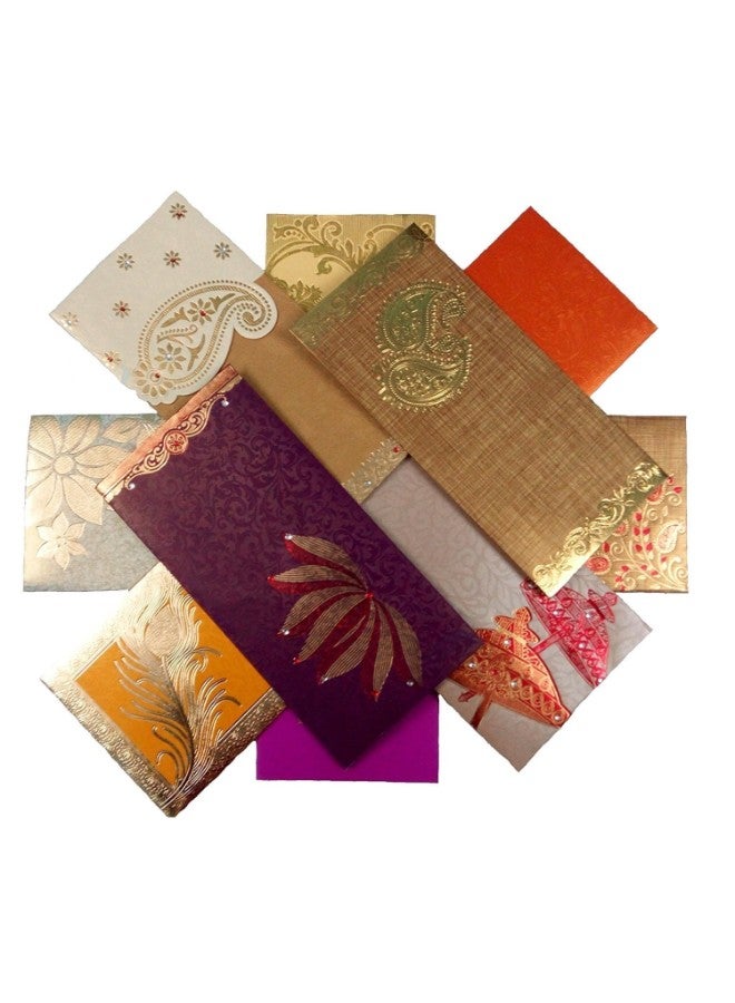 PARTH IMPEX 10-Piece Shagun Gift Envelope  - Image 3