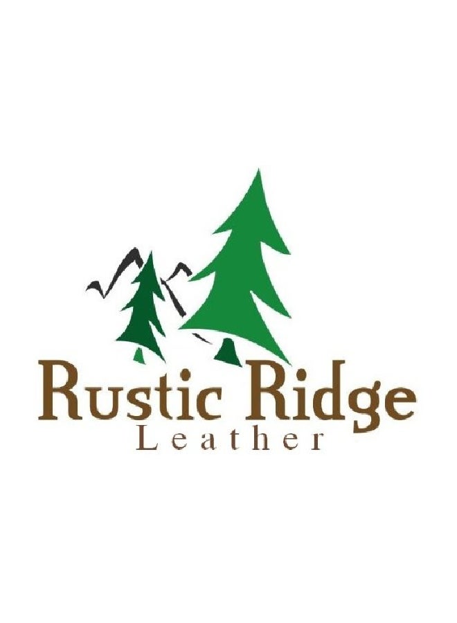 Rustic Ridge Leather Pen And Pencil Roll Case Dark Brown  - Image 4