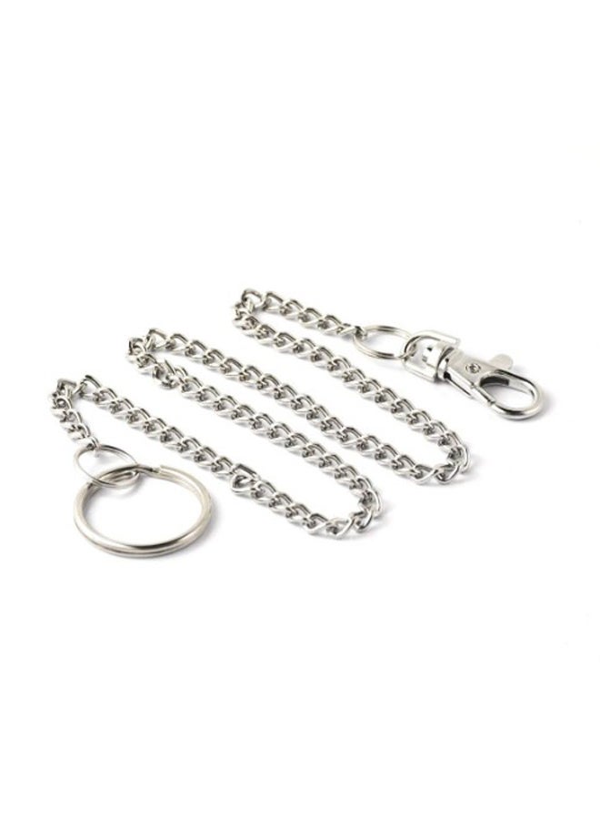 Pocket Chain Bolt Snap Keychain