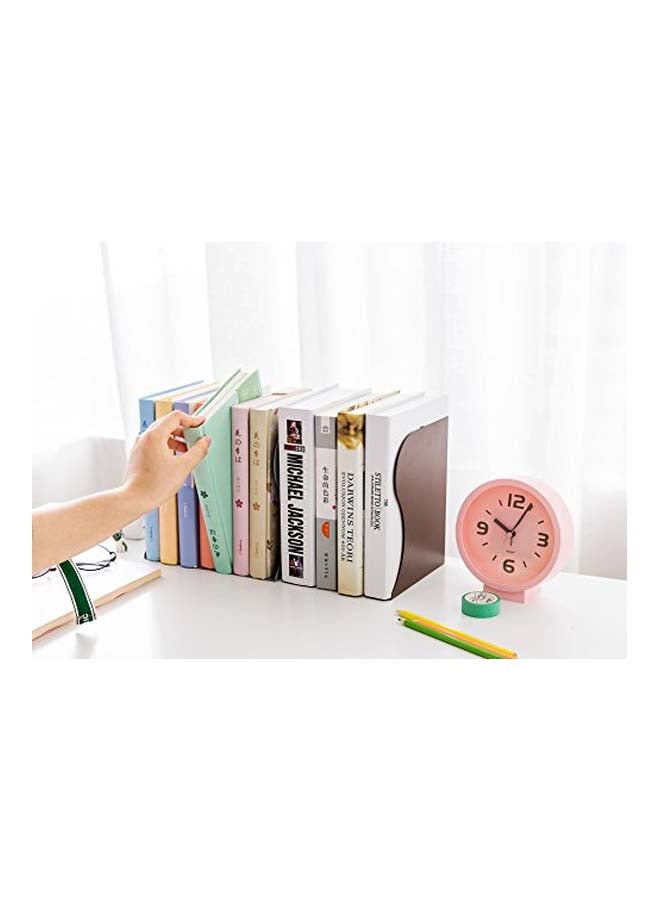 JIARI Adjustable Bookend Brown - Image 2