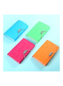 Mtlee Mtlee 4 Pieces A6 6.85 X 4.25 X 1.1 Inch Expanding File Folder 13 Pocket File Organizer With Labels And Bungee Closure Mini Pp Wallet Organizer For Receipts, Checks, Cards, Tax Item  - Image 3