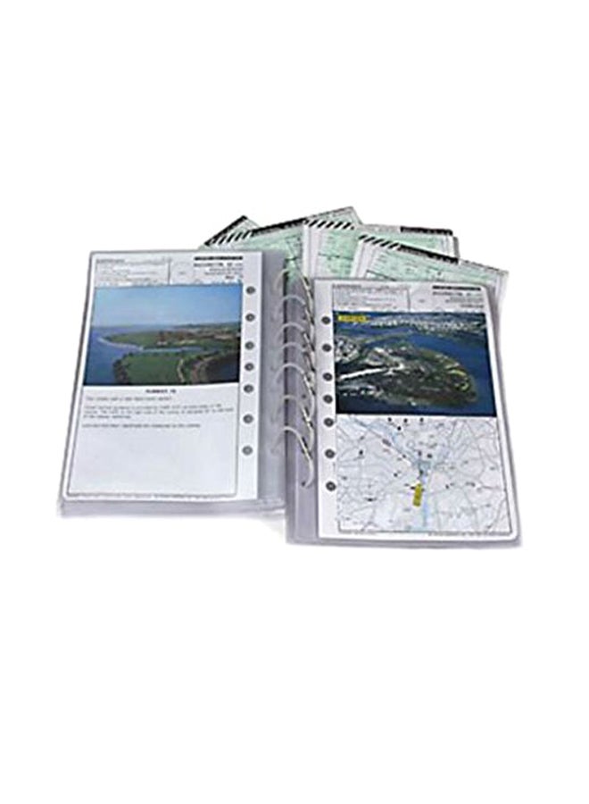 Flyboys 10-Piece Checklist Sheet Protector Set Clear