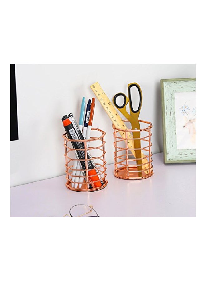 PAG Rose Gold Pencil Holder Pink - Image 2