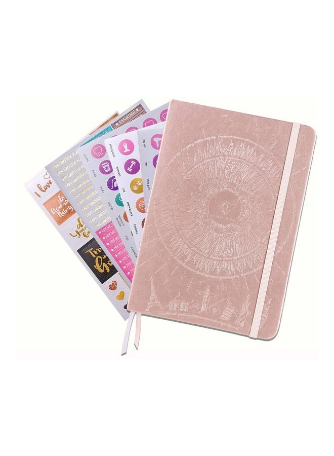 Freedom Mastery - A5 Deluxe Law Of Attraction Life Planner Rose Gold - Image 1