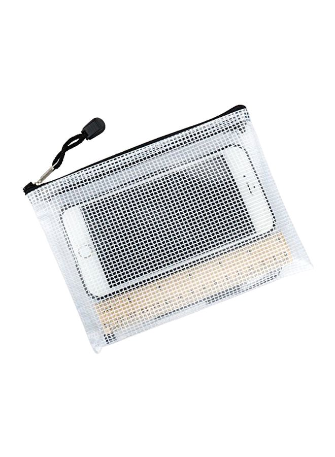 SUBANG 12-Piece Travel File Bags Clear/Black - Image 1