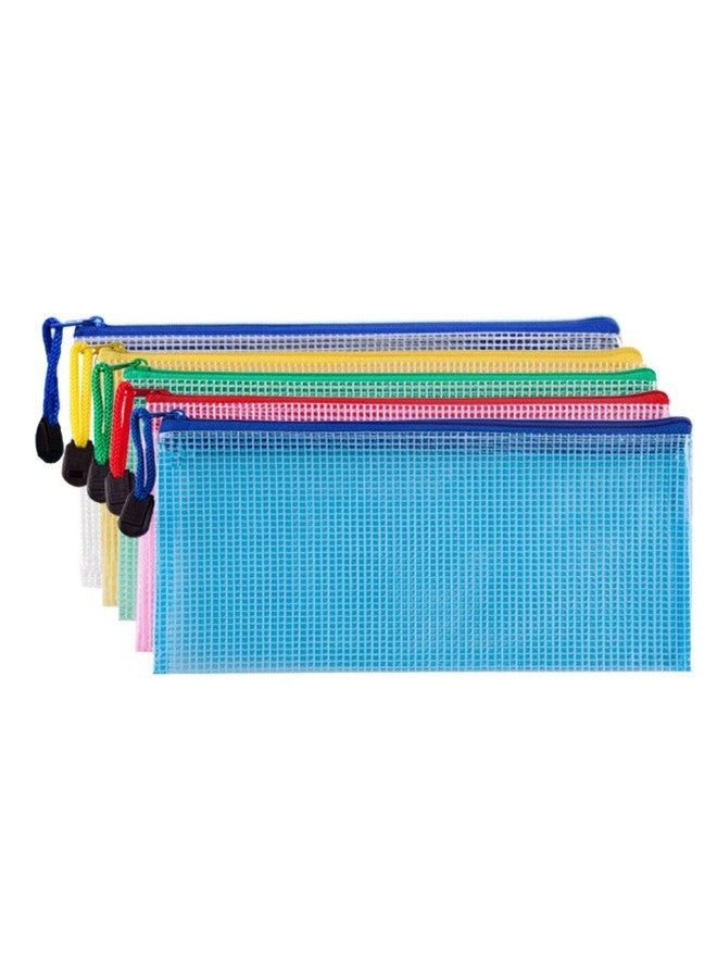 Bilipala 5-Piece Mesh Pouch Organizer With Zipper 