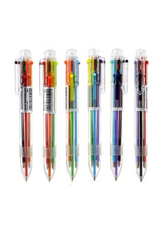 6-Piece Retractable Roller Ball Pen