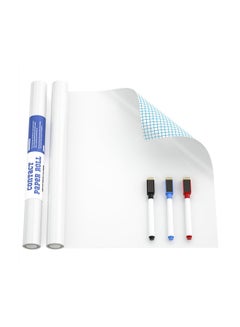 Nicpro Dry Erase Paper Film Whiteboard with 3 Color Water-Based Pens  - Image 1