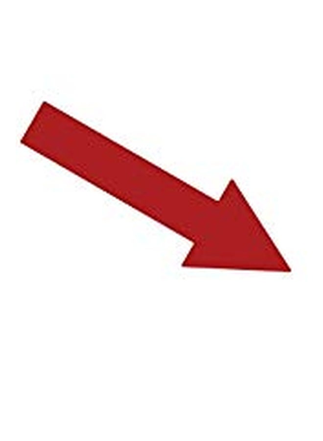 LiteMark 12-Piece Narrow Arrow Shaped Decal Sticker Red  - Image 2