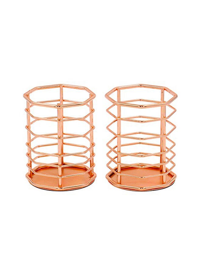 PAG Rose Gold Pencil Holder Pink - Image 1