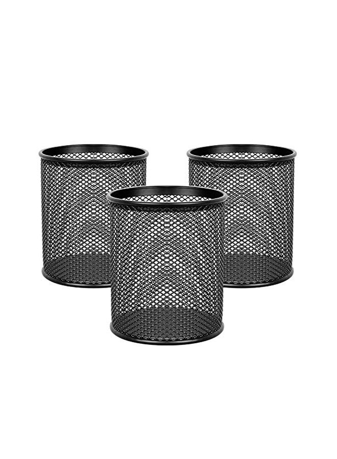 MaxGear 3-Piece Pencil Holder Black - Image 1