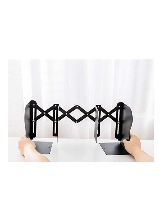 JIARI Adjustable Bookend Black/Gold - Image 3
