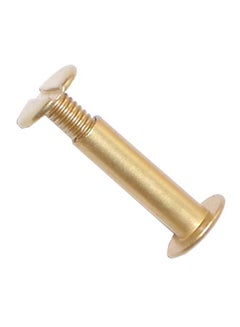 Hard-to-Find Fastener 10-Piece Screw Posts With Screw Set Gold 