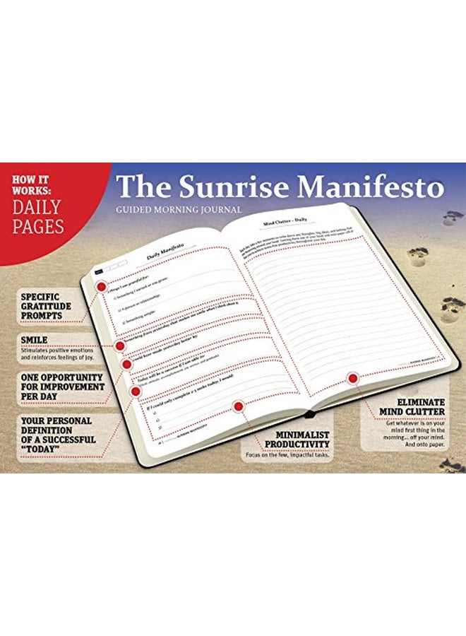 SaltWrap The Sunrise Manifesto Guided Morning Journal Brown - Image 2