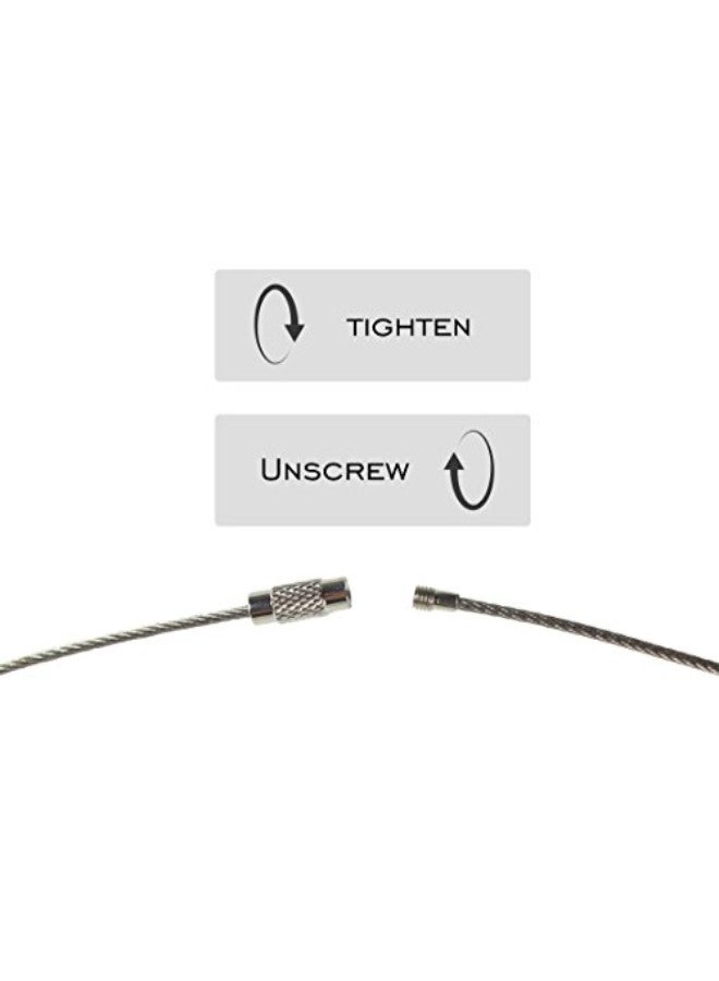 Millennial Essentials Pack Of 25 Wire Keychain  - Image 3