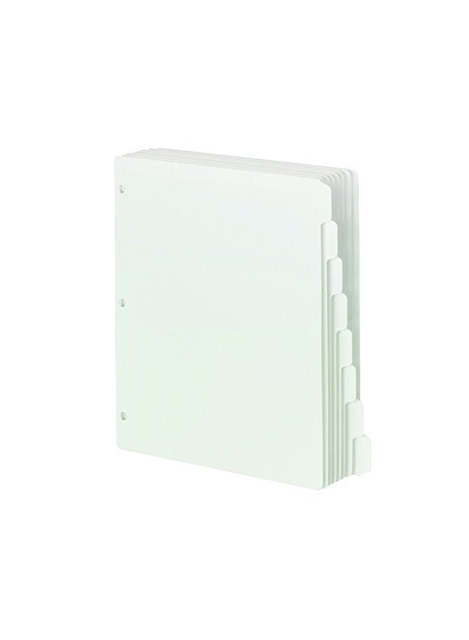 Smead 96-Piece Binder Index Dividers White