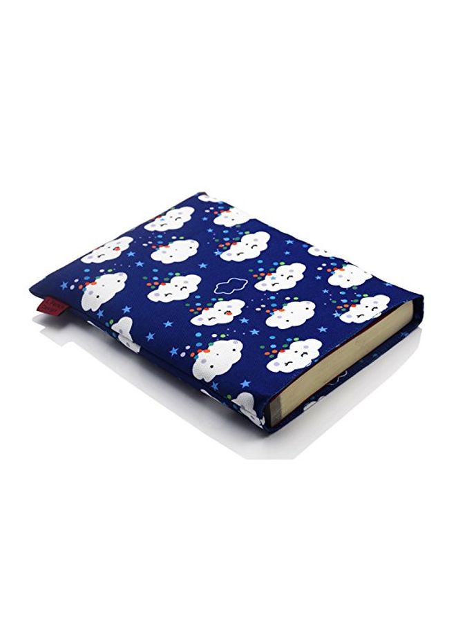 إل باركين غطاء حماية لدفتر التخطيط مطبوع بصورة غيوم أزرق/ أبيض - Image 3